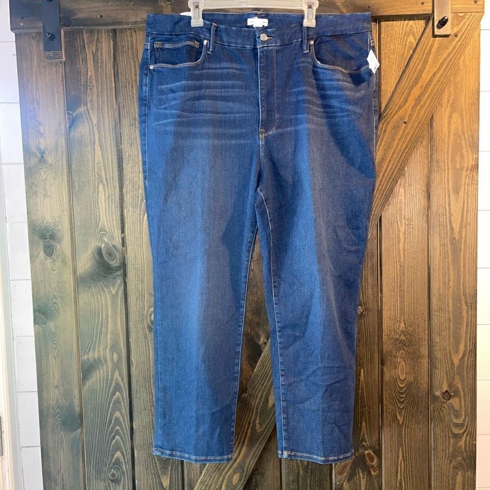 NWT Good American X Calik Denim Good Classic Jeans - Picture 5 of 10